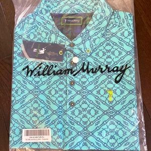 Mens William Murray golf polo. Large. New!